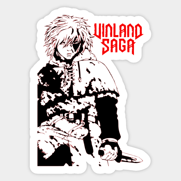 Vinland Saga Thorfinn Sticker by OtakuPapercraft